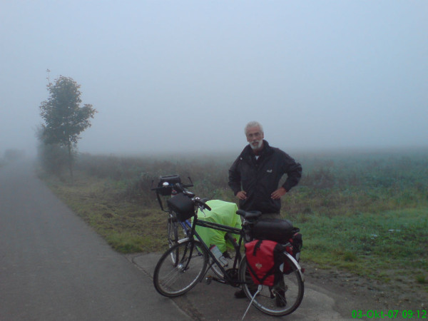 Bild: Nebel morgens in Schömmitsch 2 Fahrrad Amelix