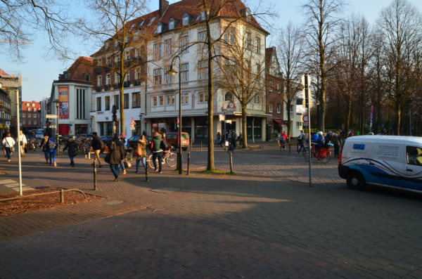 Bild: Promenade Münster Fahrrad Amelix