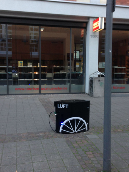 Bild: Fahrrad Tankstelle Münster Amelix